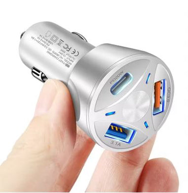 Hootoo - 3 Port Car Charger