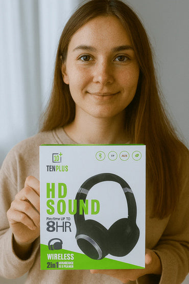 TenPlus - Wireless 2-in-1 Headphones