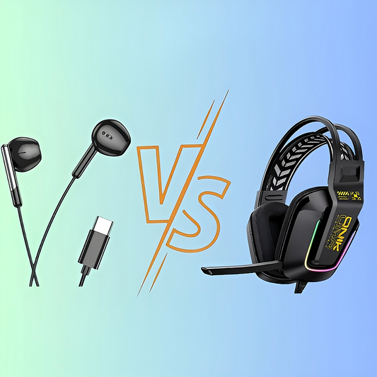 Headphones vs Earphones for Gaming
