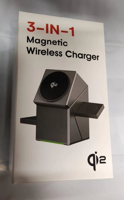 3-in-1 Magnetic Wireless Charger