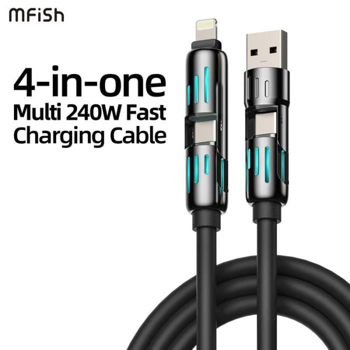4-in-1 Multi USB Charging Cable