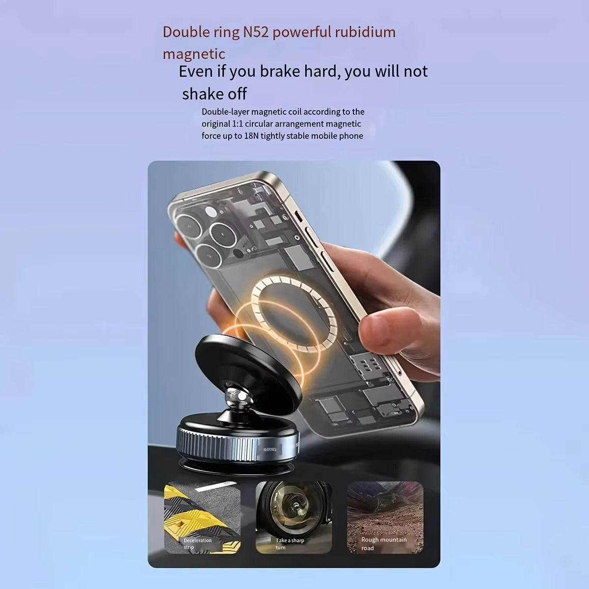 Volt - Magnetic 360° Phone Stand