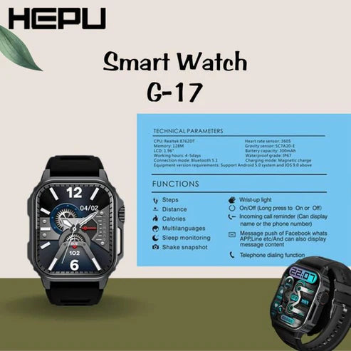 Hepu - Multifunctional Smart Watch