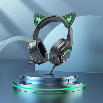 Hoco - Luminous Cat Gaming Headphone (W107)