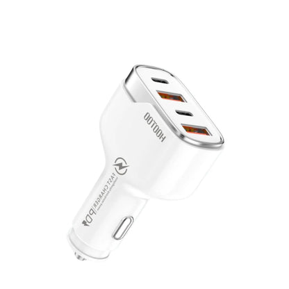 Hootoo - 4 Port Car Charger