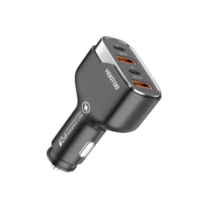 Hootoo - 4 Port Car Charger