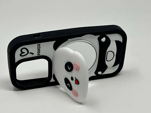 Silicone 3D Design Cartoon iPhone Case