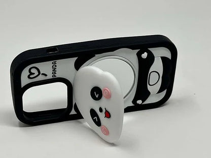 Silicone 3D Design Cartoon iPhone Case